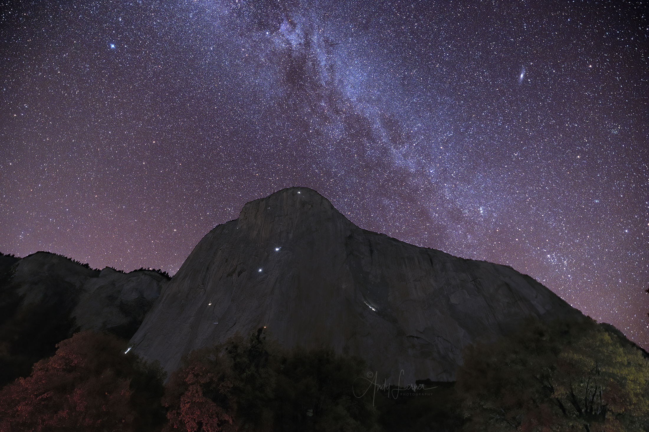 Milky Way In Yosemite