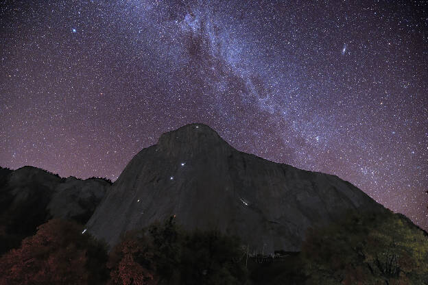 Milky Way In Yosemite